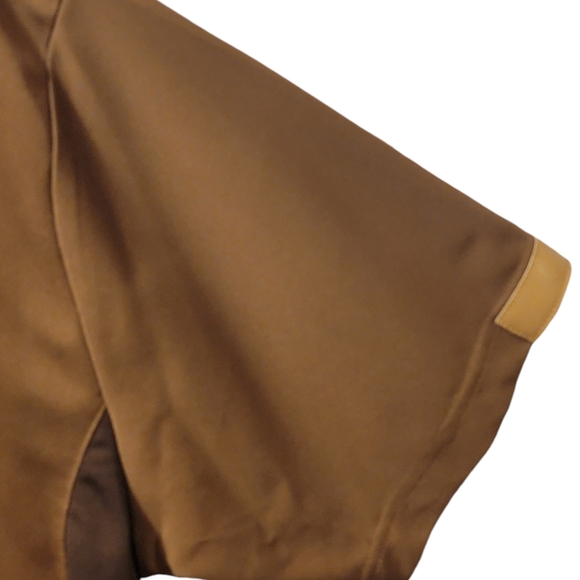 UPS size M United Parcel Service Brown Uniform Short Sleeve polo shirt - Picture 5 of 8